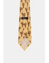 Yellow Silk Tie with Teddy Bears
