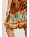 Multicoloured Halter Neck Dress / Size: 2 - Fit: XS