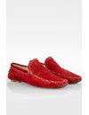 Red Suede Driving Shoes / Size: 9 (43) - Fit: 42