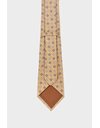 Gold Handmade Embroidered Silk Tie