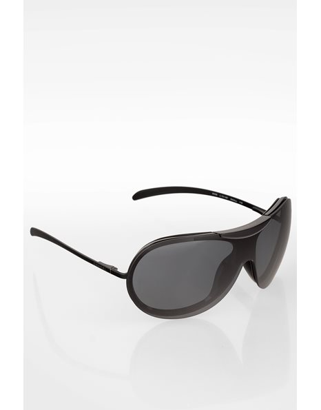 Black 6006 Metal Mask Sunglasses