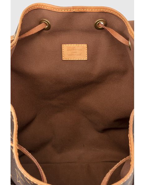 Brown Bosphore Monogram Canvas Backpack