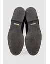 Μαύρες Σουέντ Flat Μπότες με GG / Μέγεθος: 37 - Εφαρμογή: 38