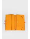  Πορτοκαλί Δερμάτινη Θήκη για Σημειωματάριο/ Agenda/ Ημερολόγιο