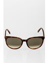 CL 41068/S Brown Acetate Sunglasses with Brown Toirtoise Detail