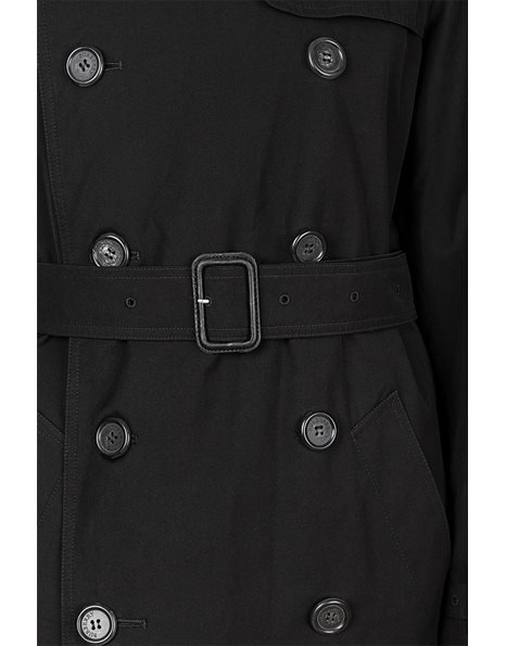 Black Trench Coat The Mid-length Kensington Heritage / Medium (UK 10) - Fit: Slim fit