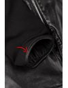 Ανδρικό Μαύρο Δερμάτινο Jacket / Μέγεθος: Medium (Tg.52) - Εφαρμογή: Medium