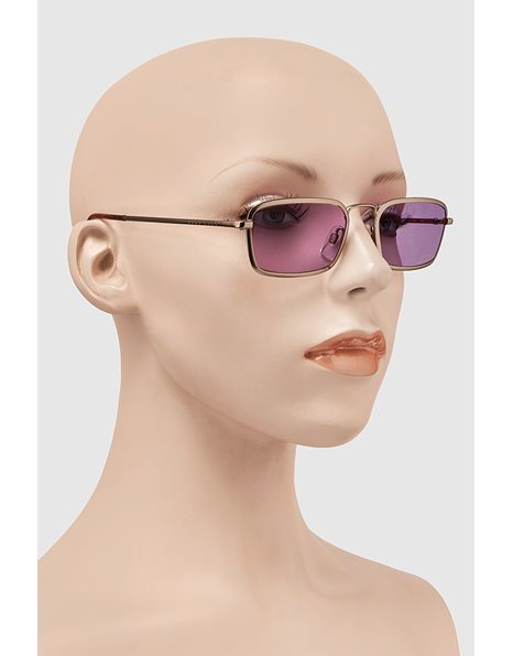 HB1508 Silver Metallic Sunglasses with Brown Toirtoise Detail