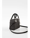 Anthracite Lady Dior Mini Cannage Bag