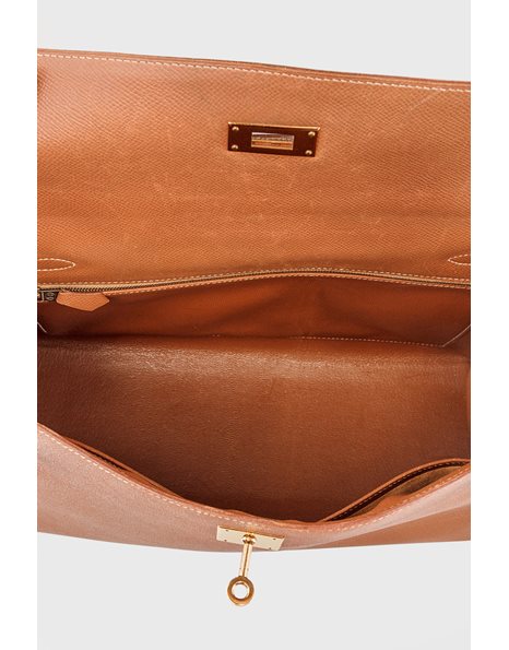  Tan Leather Kelly  Bag