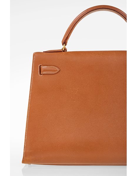  Tan Leather Kelly  Bag