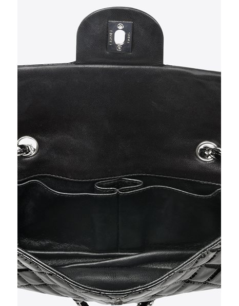 E/W Black Patent Leather Bag