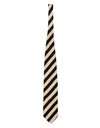 Cracked Silk Tie with Diagonal Stripes
