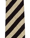 Cracked Silk Tie with Diagonal Stripes