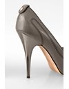 Mouse Grey Bow Tie Pumps / Size: 37.5 - Fit: True to size