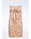 Nude Δαντελένιο Φόρεμα με Παγιέτες και Χάντρες / Μέγεθος: ? - Εφαρμογή: XS / S