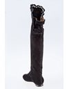 Nix Black Suede Over-The-Knee Boots