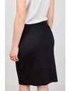 Black Draped Skirt / Size: 44 IT