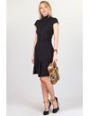 Black Dress with Open Back / Size: 40 IT