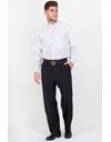 Μαύρο Cool-Wool Παντελόνι με Πιέτες / Εφαρμογή: S/M
