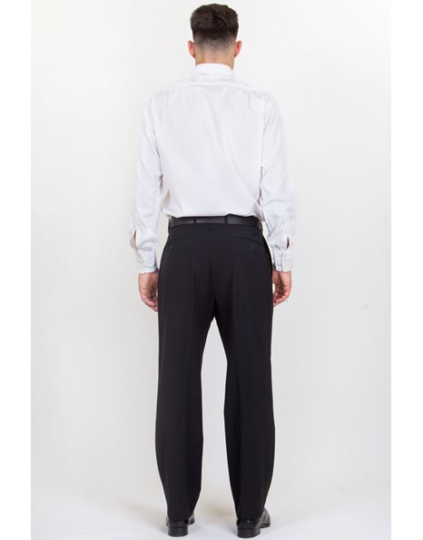 Black Cool-Wool Pants / Fit: S/M