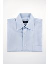 Ice Blue Cotton Shirt / Size: 15¾ / 40cm - Fit: M