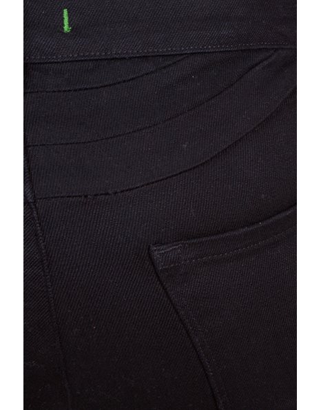 Black Low-Rise Jeans / Size: 26 - Fit: XS - S