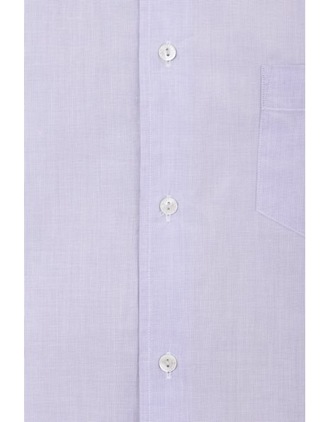 Light Blue-Lilac Cotton Shirt / Size: 16½/42 - Fit: M/L