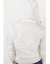 Off-White Puffer Jacket with Hood / Size: 42 IT - Fit: S