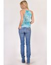 Multicolour Knitted Halter-Neck Top / Size: XS - Fit: XS / S