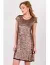 Bronze Sequin Dress  / Size: ? - Fit: XS / S
