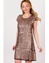 Bronze Sequin Dress  / Size: ? - Fit: XS / S