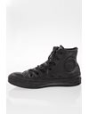 Black Chuck Taylor All Star Mono Leather High Top Sneakers / Size: 37 - Fit: True to size