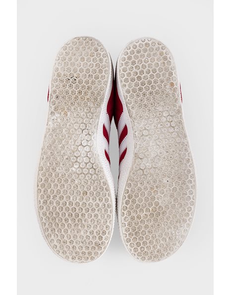 Fuchsia Suede Gazelle Sneakers / Size: 37 1/3 - Fit: 38