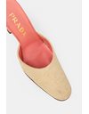 Beige - Pink Mules / Size: 35.5 - Fit: 36