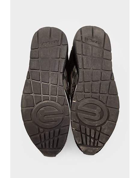 Μαύρα-Μιλιτέρ Istrable Sneakers με Στρας / Μέγεθος: 37 - Εφαρμογή: 38