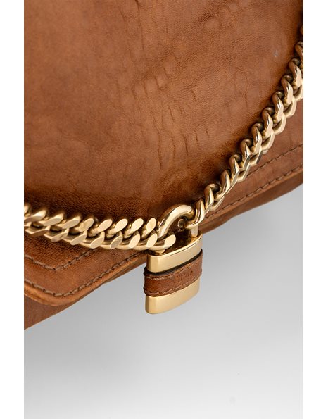 Tan Leather Large Paddington Tote Bag