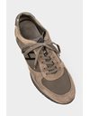 Taupe Time Active Mod Suede Sneakers / Size: 41.5 - Fit: True to size