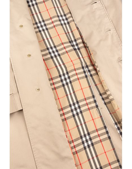 Vintage Beige Men's Trenchcoat with Raglan Sleeves / Size 46 - Fit Small - Medium