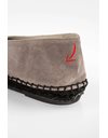Taupe Suede Espadrilles with Logo/ Size: 38 - True to size