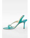 Turqoise Heel Sandals / Size : 37 - Fit: True to Size