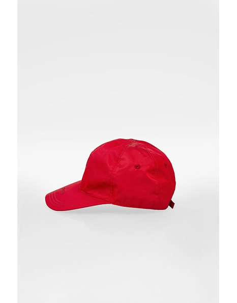 Red Tessuto Cap