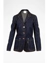 Denim Jacket with CC buttons / Size: FR38 - Fit: True to Size