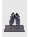 Blue Suede Interactive Sneakers / Size: 36.5 - Fit: 37.5