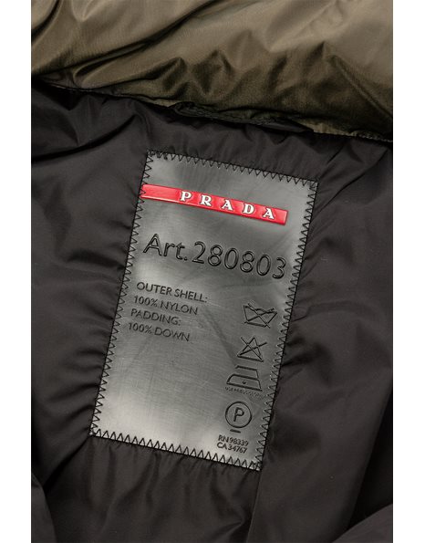 Khaki Puffer Jacket / Size: IT46- Fit: Medium/Large