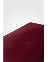 Burgundy Leather Case with Internal Note Pad