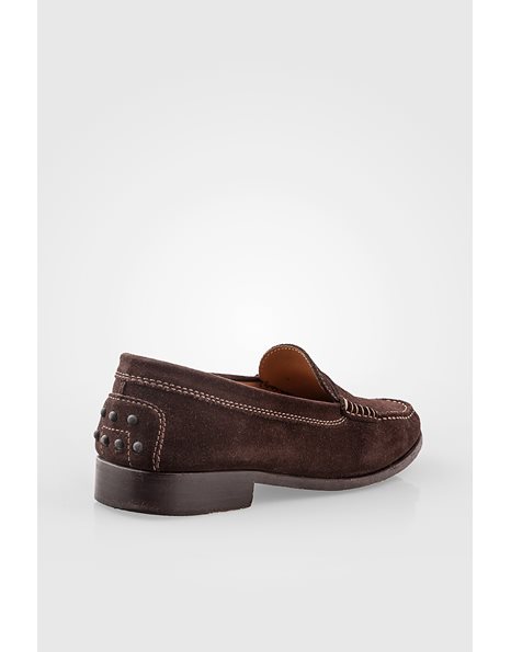 Brown Suede Loafers  / Size: 38 - Fit: True to Size
