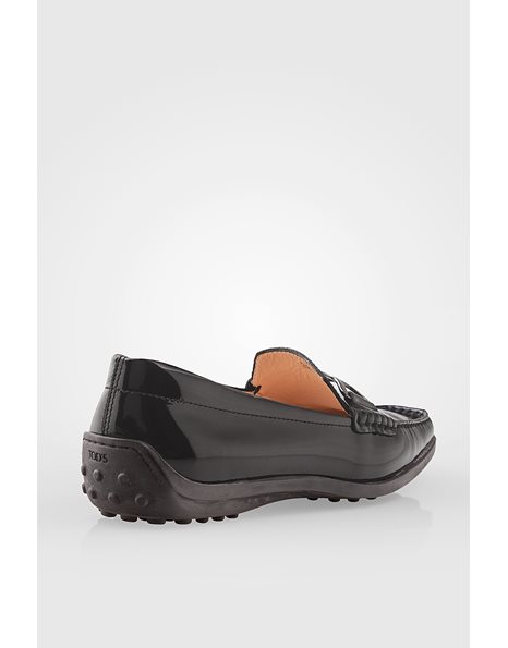 Black Patent Leather Loafers  / Size: 38 - Fit: True to size
