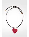 Red Heart - Shaped Crystal Rope Necklace