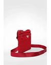 Small Red Tessuto Crossbody Bag